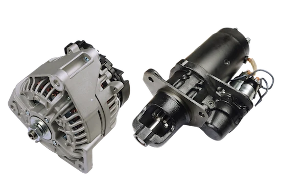 24 Volt Starter und Generator für LKW NKW NFZ Ersatzteile Stromerzeuger und Starter im 24 Volt LKW-Stromkreis für LKW NKW NFZ Auflieger und Achsen